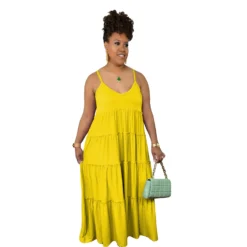 Women's Dress Sexy Bohemian Sling Maxi Dress Sleeveless Summer -Women Fashion Shop 641f6db82b04a0f5