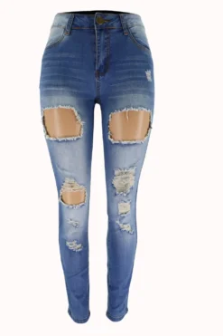 Women Summer Ripped Denim Pants -Women Fashion Shop 644d6321ff45ff41