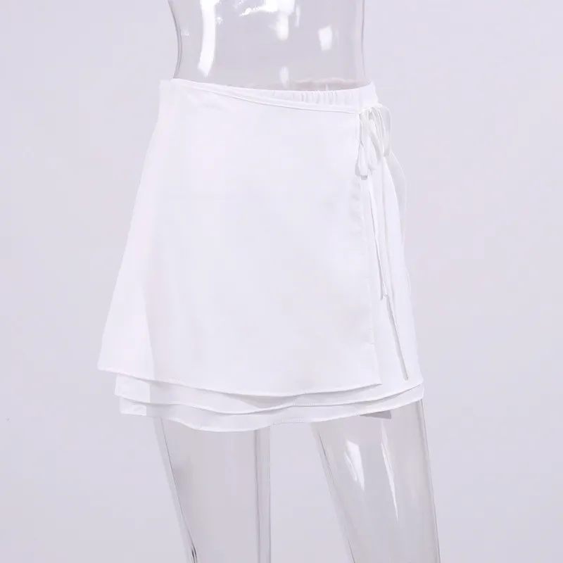 Women Sexy Chiffon Strap Ruffles Dress 8 Women Sexy Chiffon Strap Ruffles Dress - Image 6