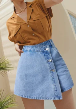 Fashion Slit Women's Denim Shorts -Women Fashion Shop 6855869444da0e5a