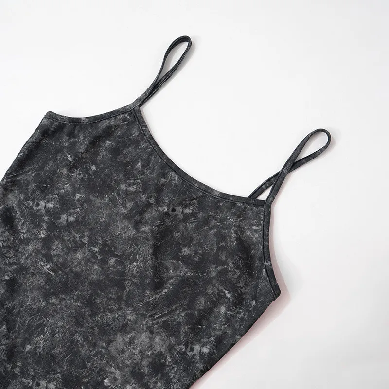 Women Casual Washed Printed Sleeveless Strapless Maxi Dress 8 Women Casual Washed Printed Sleeveless Strapless Maxi Dress - Image 6