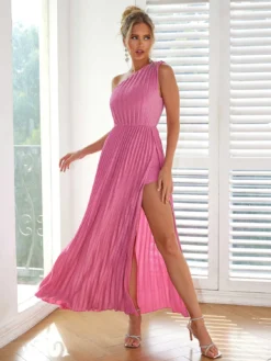 Women Sexy Chic V-Neck Pleated Belt Dress -Women Fashion Shop 709c630e630dabb5