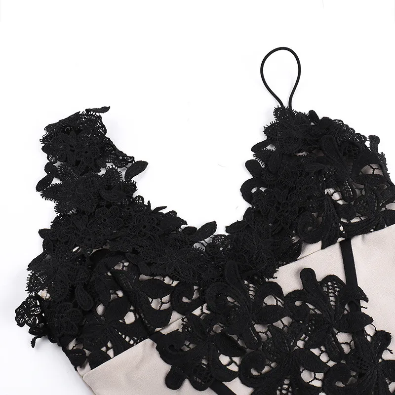 Spring Women's Vest Sexy Chic Slim Fit Lace Irregular Tunic Top 8 Spring Women's Vest Sexy Chic Slim Fit Lace Irregular Tunic Top - Image 6