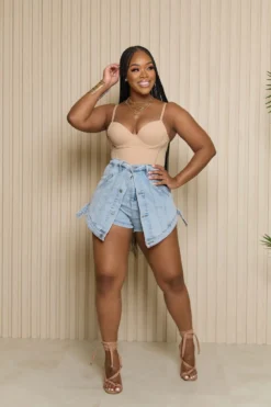 Women Button Denim Skirt -Women Fashion Shop 75c42a3328453b05