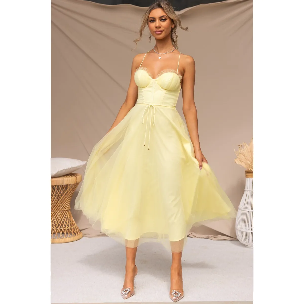 Women Sexy Halter Holidays Dress 21 Women Sexy Halter Holidays Dress - Image 19