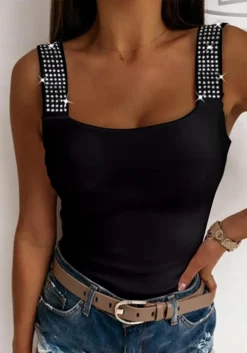 Women Beaded Suspender Top -Women Fashion Shop 777b14ceeda2d551