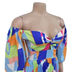 Women Sexy Printed Backless Pleated Maxi Dress 36 Women Sexy Printed Backless Pleated Maxi Dress -Women Fashion Shop 7b056df0ff724e57