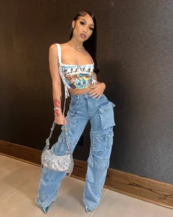 Women's Summer Printed Straps Vest -Women Fashion Shop 84b50c5c25652198