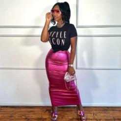 Summer Women Sexy Hidden Zipper Slit Bodycon Skirt 29 Summer Women Sexy Hidden Zipper Slit Bodycon Skirt -Women Fashion Shop 854339de35432964