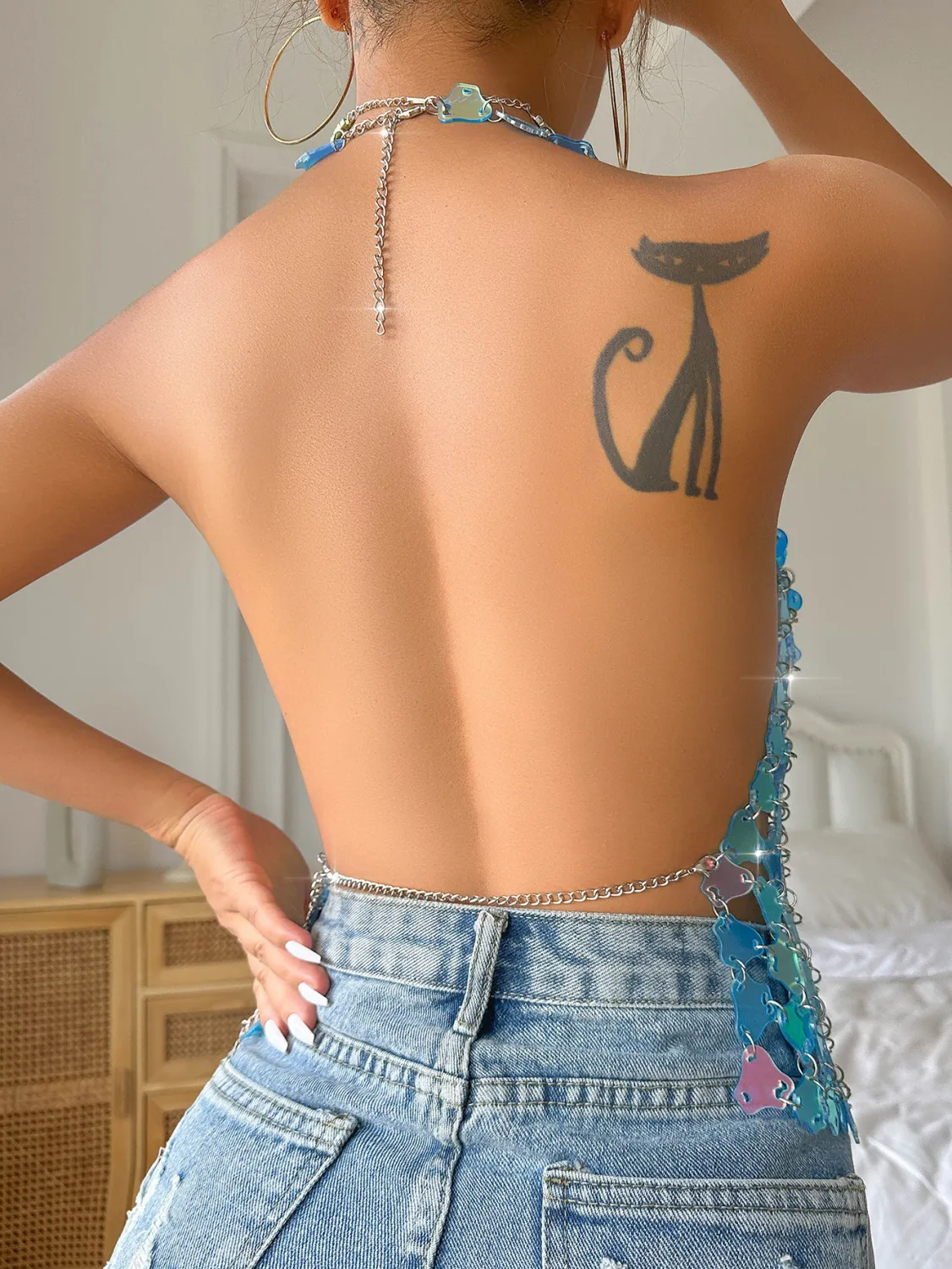 Women Sexy Backless Suspenders Top 15 Women Sexy Backless Suspenders Top - Image 13