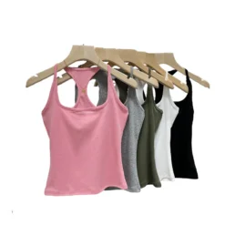 Women Vintage American Solid Camisole -Women Fashion Shop 873a8f65433704c8