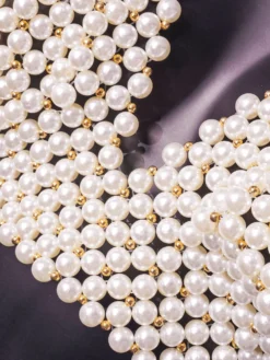 Strapless Sexy Pearl Camisole -Women Fashion Shop 8aa726651082aa97