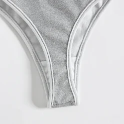 Sexy Rhinestone Chain Tassel High Waist Skirt Panty Women's Nightclub Party Two Piece Set -Women Fashion Shop 8add57330827c284