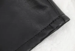 High Collar Solid Color Long Sleeve Loose Pu Dress 27 High Collar Solid Color Long Sleeve Loose Pu Dress -Women Fashion Shop 8b6f6915ed3ce718