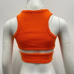 Women Summer Hollow Sleeveless Crop Top -Women Fashion Shop 8bb270ea16ba2bf1