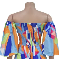 Women Sexy Printed Backless Pleated Maxi Dress 29 Women Sexy Printed Backless Pleated Maxi Dress -Women Fashion Shop 8bef83328c79a1d7