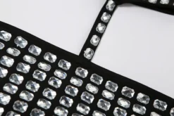 Women Halter Neck Sexy Backless Lace-Up Diamond Top -Women Fashion Shop 905f8bfe5896080d