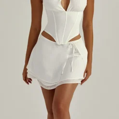 Women Sexy Chiffon Strap Ruffles Dress 20 Women Sexy Chiffon Strap Ruffles Dress -Women Fashion Shop 930f5d1d03fa8c41