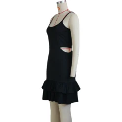 Women Casual Strap Ruffle Bodycon Dress -Women Fashion Shop 95df89f965cfb228