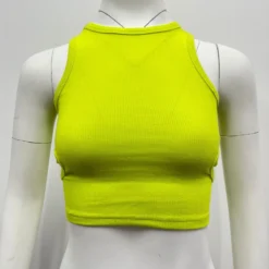 Women Summer Hollow Sleeveless Crop Top -Women Fashion Shop 96552ed12c6e9f00
