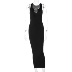Summer Fashion Sexy U Neck Sleeveless Slim Chic Dress -Women Fashion Shop 9681eb0e5908750d