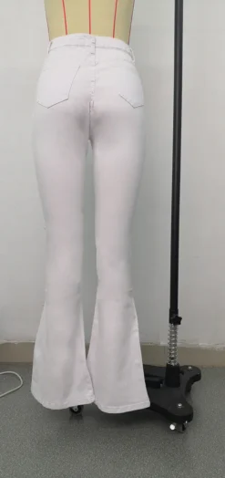 Denim Pants Women'S Jeans Elastic High Waist Slightly Flared Trousers 30 Denim Pants Women'S Jeans Elastic High Waist Slightly Flared Trousers -Women Fashion Shop 974f0979fc07066a