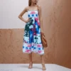 Spring And Summer Women's Clothing Trends Print Chic Strap Dress -Women Fashion Shop 992a63b7c6aadf65