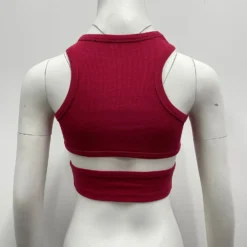 Women Summer Hollow Sleeveless Crop Top -Women Fashion Shop 9cd1ed0731bd8472
