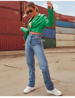 WomenWash Stretch Denim Straight Leg Pants 13 WomenWash Stretch Denim Straight Leg Pants -Women Fashion Shop 9d28d92de4eb83fc