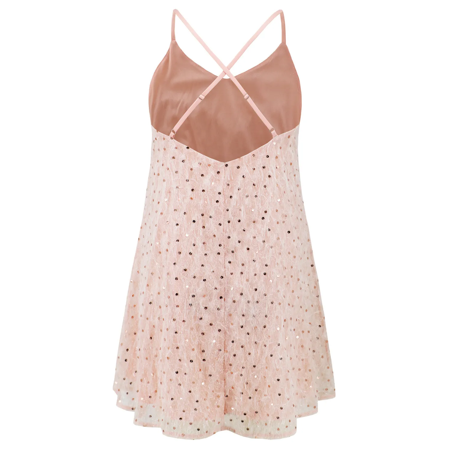 Women Sexy Strap Sequin Feather Dress 16 Women Sexy Strap Sequin Feather Dress - Image 14