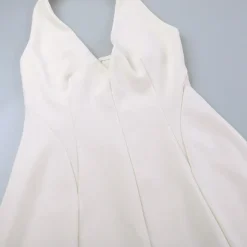 Spring Chic Halter Neck Fashion Sexy Halter Deep V Neck Backless Bodycon Dress -Women Fashion Shop a1b43230da6b98bb