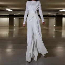 Women Fall Round Neck Bodycon Long Sleeve Dress 17 Women Fall Round Neck Bodycon Long Sleeve Dress -Women Fashion Shop a1db0f9777dee3a7