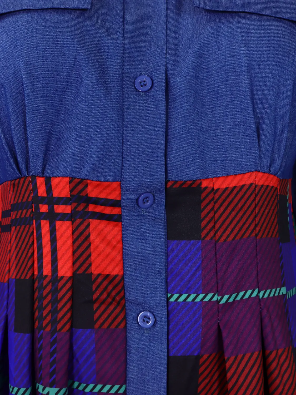 Women Casual Printed Turndown Collar Shirt Dress 8 Women Casual Printed Turndown Collar Shirt Dress - Image 6