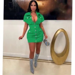 Women Style Pocket Summer Button Sexy Dress 30 Women Style Pocket Summer Button Sexy Dress -Women Fashion Shop a4a3cd5f35477b2a