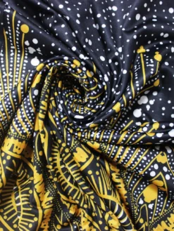 Women's Elegant Fashion Mesh Patchwork Sleeveless Printed Long Dress -Women Fashion Shop a6ed3e153ea31116