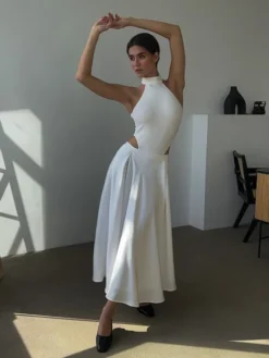 Women Summer Satin Loose Skirt -Women Fashion Shop a81cbb09882a76af