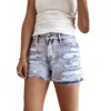 Spring Summer High Waist Ripped Tassel Women's Fashion Irregular Denim Shorts -Women Fashion Shop aa82b1c5486b256c
