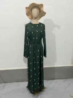 Autumn Fashion Chic Long Sleeve Slim Fit Ruffled A-Line Long Dress 11 Autumn Fashion Chic Long Sleeve Slim Fit Ruffled A-Line Long Dress -Women Fashion Shop ab394b04bd7b37e6