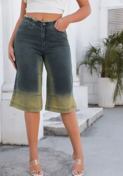 Mid-Waist Straight Elastic Loose Denim Pants -Women Fashion Shop ac7241ed270d92f4