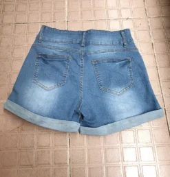 High Stretch Bamboo Ripped Women's Denim Short -Women Fashion Shop ad52878a19f1d4bf