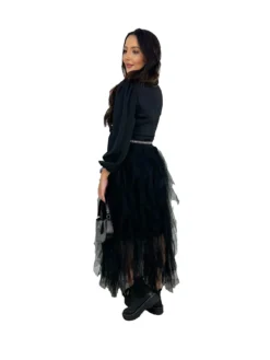 Women Irregular Mesh Skirt -Women Fashion Shop adf0dcf4630e7b08