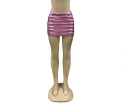 Women Zipper Puffed Skirt -Women Fashion Shop afe30f9a3c7c44de