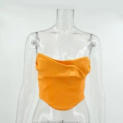 Summer Women's Sexy Fishbone Corset Wrap Chest Crop Tank Top -Women Fashion Shop b09ca765299f1d94