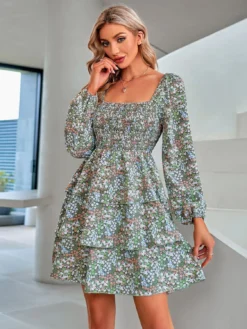 Women Casual Print Long Sleeve Dress 12 Women Casual Print Long Sleeve Dress -Women Fashion Shop b226b613af81962d
