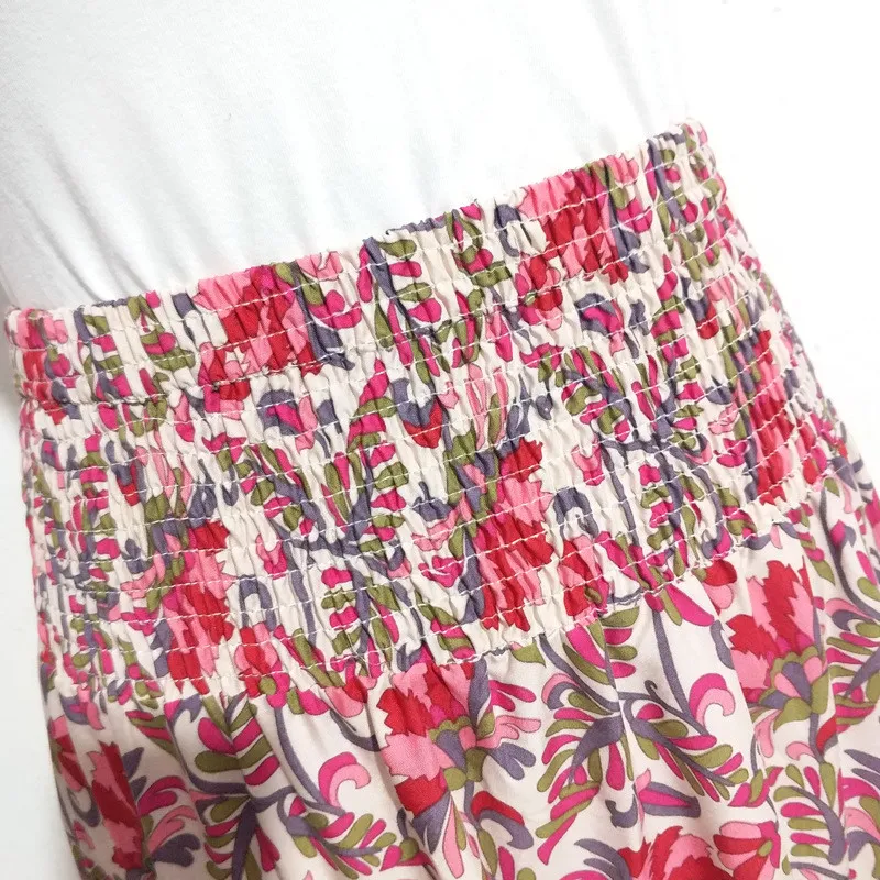Women Printed Irregular Skirt 8 Women Printed Irregular Skirt - Image 6
