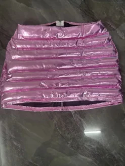 Women Zipper Puffed Skirt -Women Fashion Shop b6ece7c990aa6b39