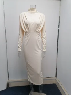 Women Fall Trendy Solid Long Sleeve Dress -Women Fashion Shop b911b14ff128f66c