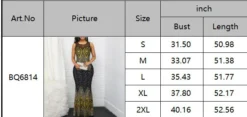 Women's Elegant Fashion Mesh Patchwork Sleeveless Printed Long Dress -Women Fashion Shop bb18ec6465f3130d