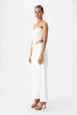 Women Sexy Mesh Fishbone Strapless Crop Top -Women Fashion Shop bf5f1b32dea8fc95