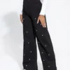 Women Pearl Wide Leg Denim Pants 1 Women Pearl Wide Leg Denim Pants -Women Fashion Shop c1be8545c416d440
